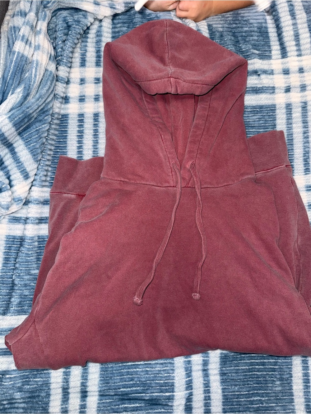 Zine Clothing Rose-Mauve Pullover Hoodie